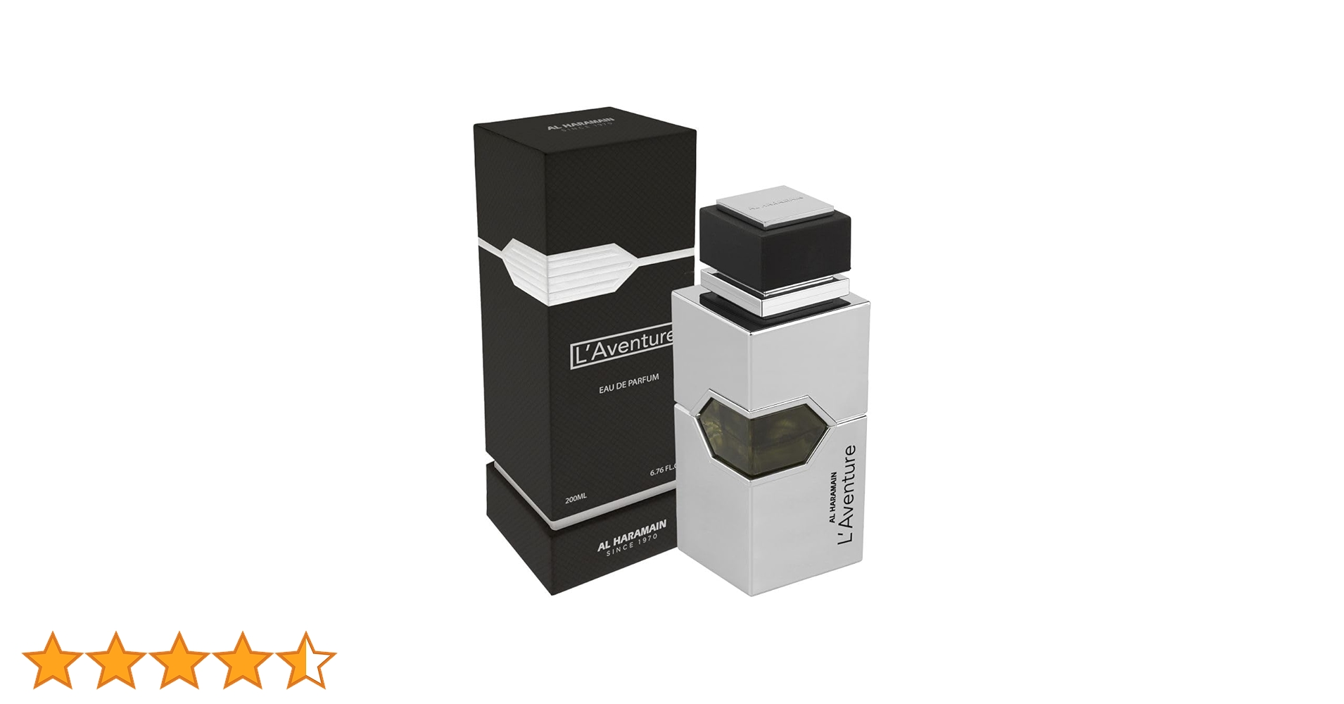 Al Haramain LAventure Long-Lasting Arabian Cologne for Men